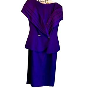 Alex Evenings Formal Dress Purple size 8